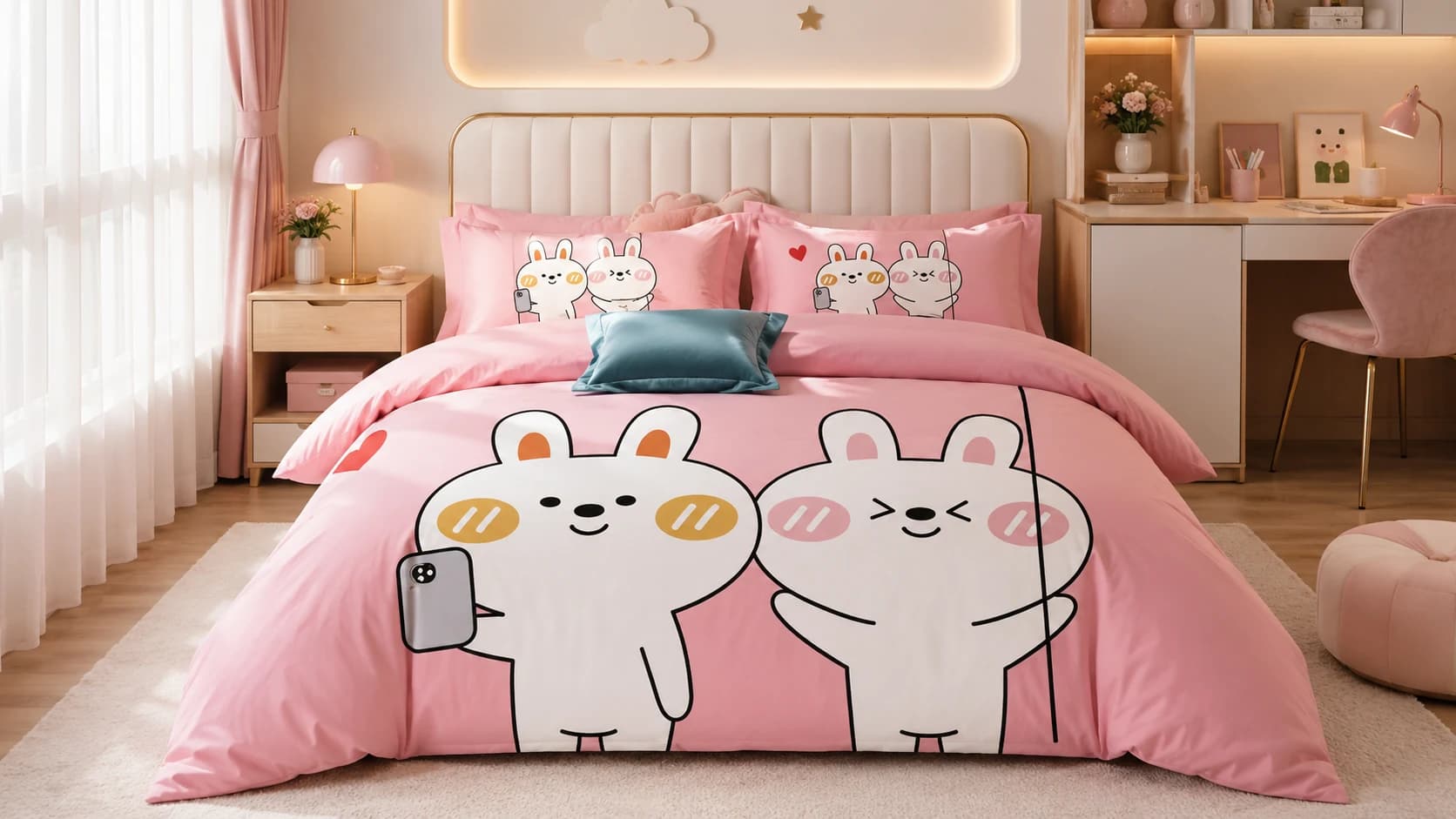 Friendly Rabbits kids bedding collection wholesale product