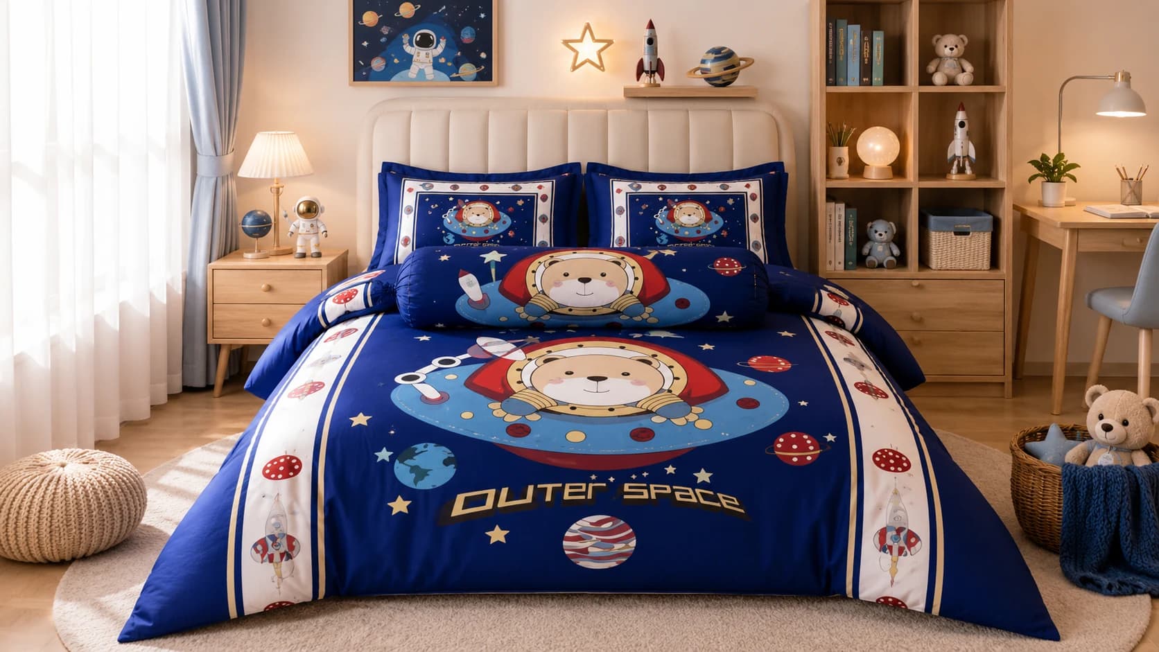 Outer Space kids bedding collection wholesale product